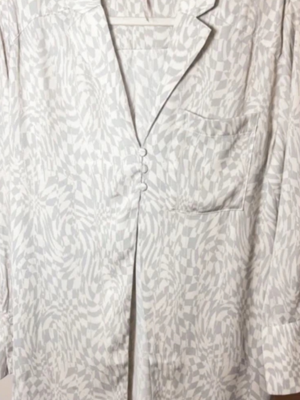 Free People pajama Top only